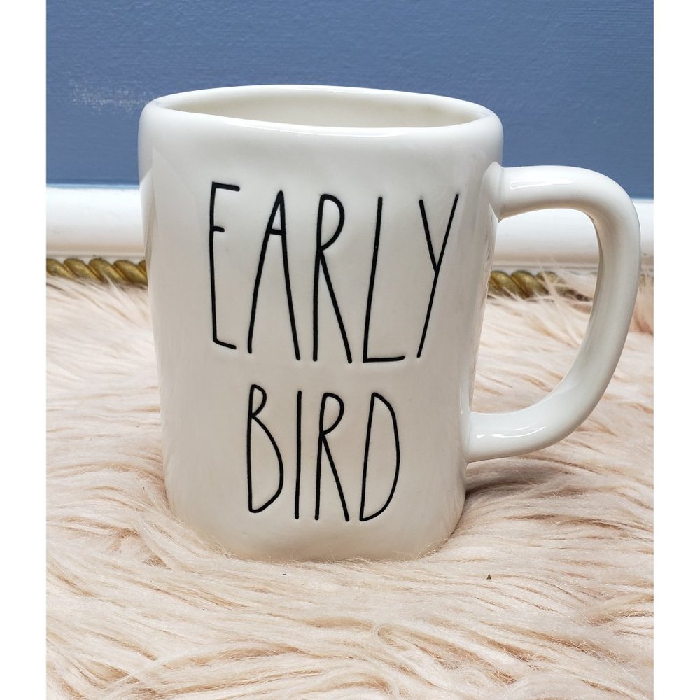 NWOT RAE DUNN "EARLY BIRD" COFFEE MUG